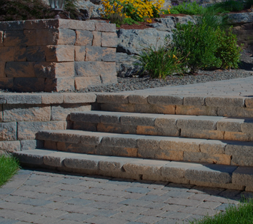 Paver Stairs